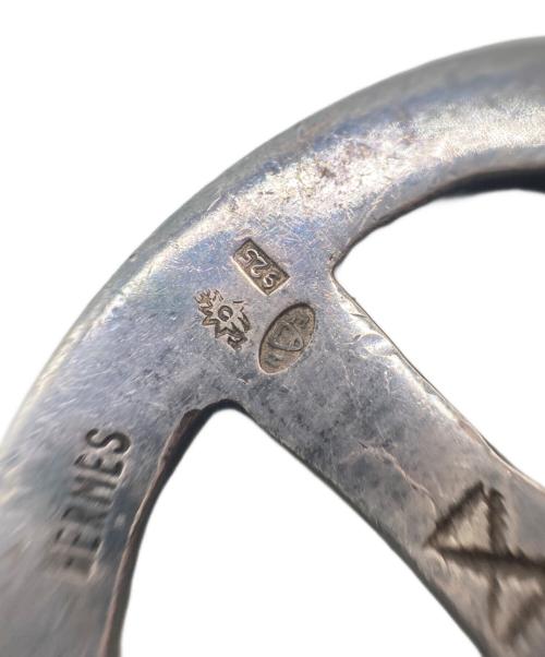 HERMES（エルメス）HERMES (エルメス) トゥアレグシェーヌダンクルレザーチョーカー ダークブラウンの古着・服飾アイテム