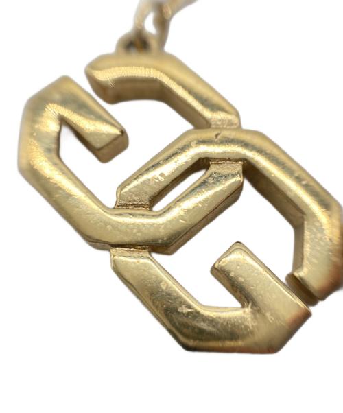 GIVENCHY（ジバンシィ）GIVENCHY (ジバンシィ) GGロゴネックレス ゴールドカラーの古着・服飾アイテム