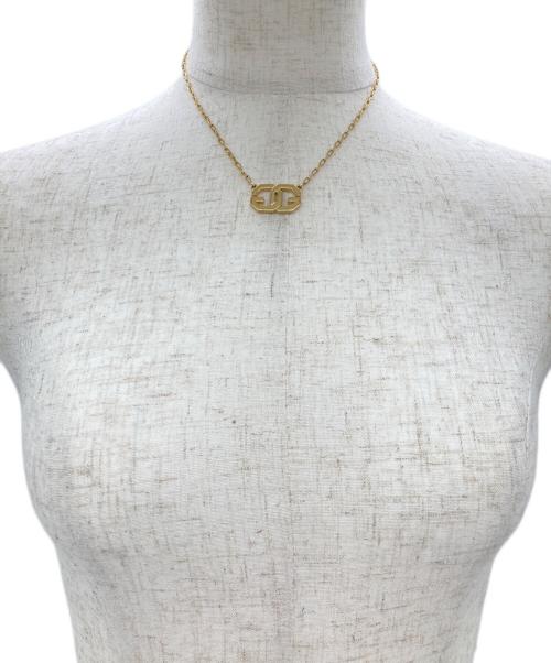 GIVENCHY（ジバンシィ）GIVENCHY (ジバンシィ) GGロゴネックレス ゴールドカラーの古着・服飾アイテム