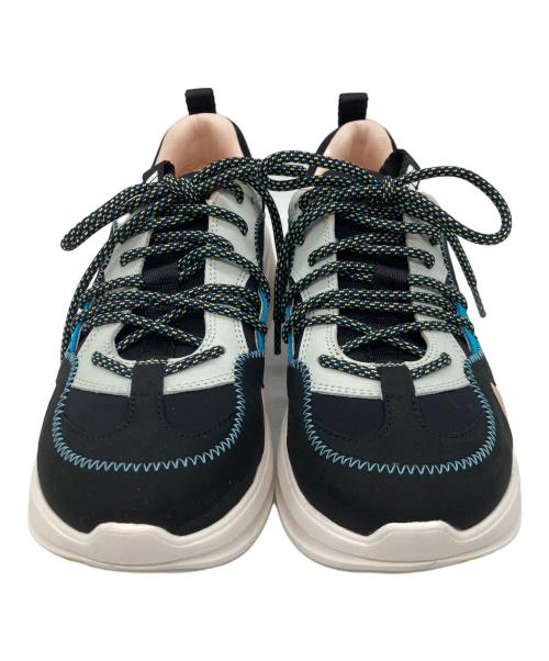 UGG（アグ）UGG (アグ) ローカットスニーカー ブラック×ベージュ サイズ:23㎝の古着・服飾アイテム