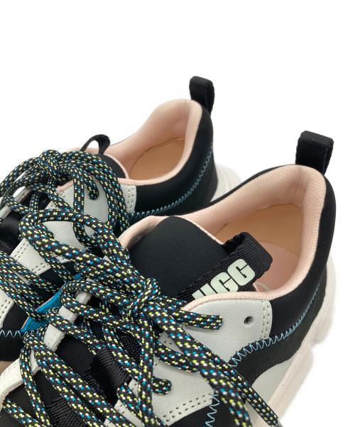 UGG（アグ）UGG (アグ) ローカットスニーカー ブラック×ベージュ サイズ:23㎝の古着・服飾アイテム