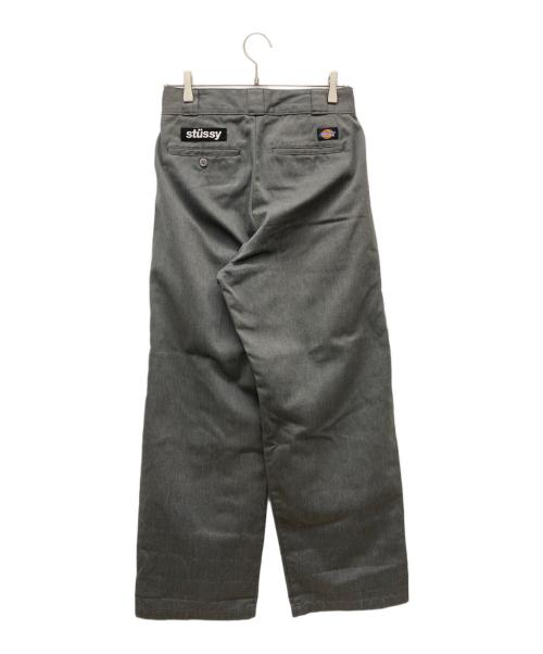 stussy（ステューシー）stussy (ステューシー) Dickies (ディッキーズ) パンツ グレー サイズ:Sの古着・服飾アイテム