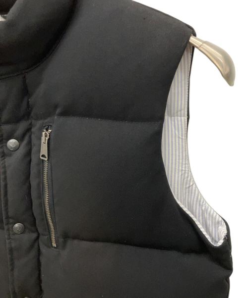 stussy（ステューシー）stussy (ステューシー) Pen Field (ペンフィールド) ダウンベスト ブラック サイズ:Mの古着・服飾アイテム