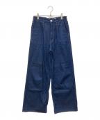 upper hights×THE LAZY CINDYアッパーハイツ×）の古着「デニムパンツ」｜インディゴ