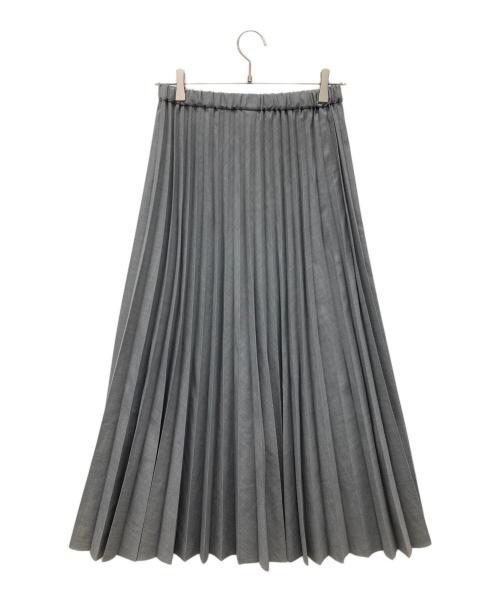 KAGURE（カグレ）KAGURE (カグレ) ウールプリーツスカートプリーツスカート グレー サイズ:FREEの古着・服飾アイテム