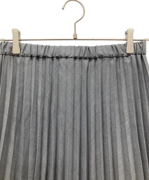KAGURE（カグレ）KAGURE (カグレ) ウールプリーツスカートプリーツスカート グレー サイズ:FREEの古着・服飾アイテム