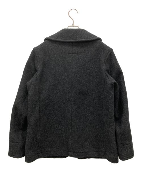 DANTON（ダントン）DANTON (ダントン) 丸襟ウールモッサジャケット グレー サイズ:40の古着・服飾アイテム