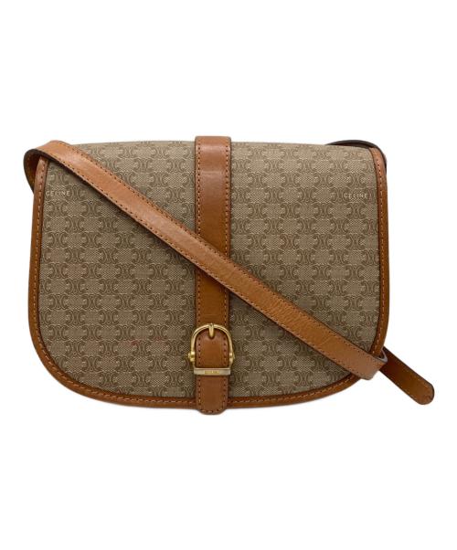 CELINE（セリーヌ）CELINE (セリーヌ) ショルダーバッグ ベージュの古着・服飾アイテム