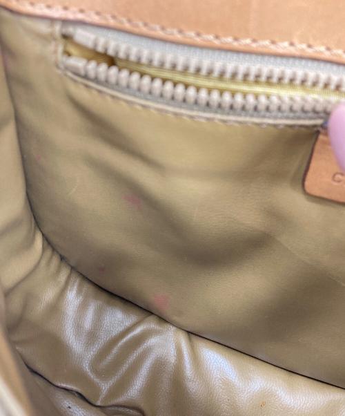 CELINE（セリーヌ）CELINE (セリーヌ) ショルダーバッグ ベージュの古着・服飾アイテム