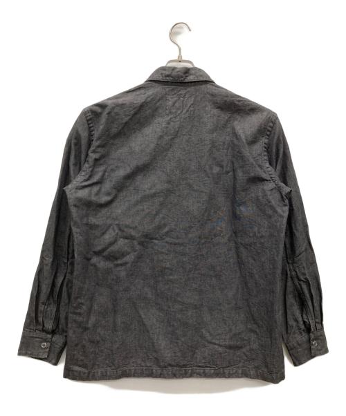 MHL（エムエイチエル）MHL (エムエイチエル) 長袖シャツ グレー サイズ:Mの古着・服飾アイテム