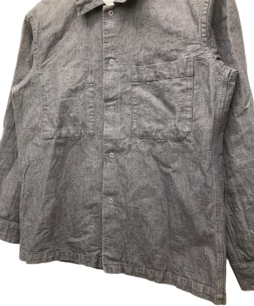 MHL（エムエイチエル）MHL (エムエイチエル) 長袖シャツ グレー サイズ:Mの古着・服飾アイテム