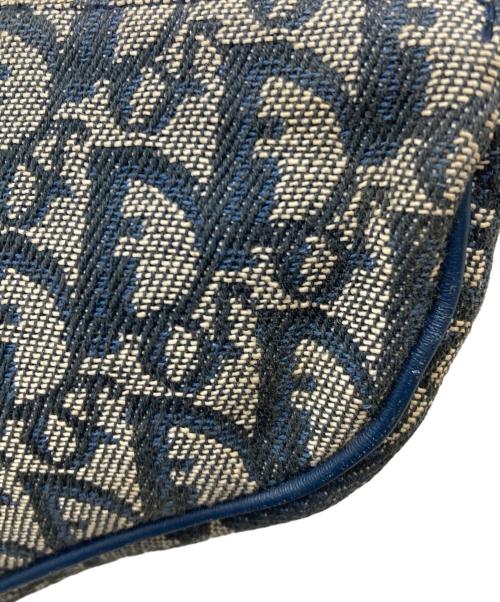 Christian Dior（クリスチャン ディオール）Christian Dior (クリスチャン ディオール) サドルポーチ ネイビーの古着・服飾アイテム