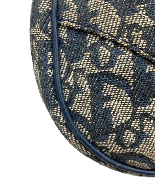 Christian Dior（クリスチャン ディオール）Christian Dior (クリスチャン ディオール) サドルポーチ ネイビーの古着・服飾アイテム