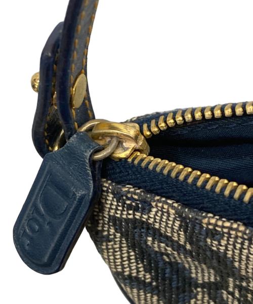 Christian Dior（クリスチャン ディオール）Christian Dior (クリスチャン ディオール) サドルポーチ ネイビーの古着・服飾アイテム