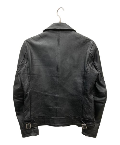 JACKROSE（ジャックローズ）JACKROSE (ジャックローズ) ダブルライダースジャケット ブラック サイズ:3の古着・服飾アイテム