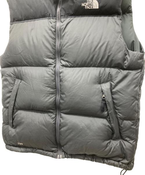 THE NORTH FACE（ザ ノース フェイス）THE NORTH FACE (ザ ノース フェイス) ダウンベスト グレー サイズ:Mの古着・服飾アイテム