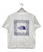 THE NORTH FACEザ ノース フェイス）の古着「メンズバンダナ半袖Tシャツ」｜ホワイト