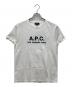 A.P.C.（アーペーセー）の古着「ロゴクルーネックTシャツ」｜ホワイト