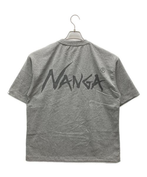 NANGA（ナンガ）NANGA (ナンガ) Grand PARK (グランド パーク) バックプリントTシャツ グレー サイズ:Mの古着・服飾アイテム
