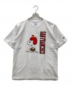 Championチャンピオン）の古着「ショートスリーブTシャツ」｜ホワイト