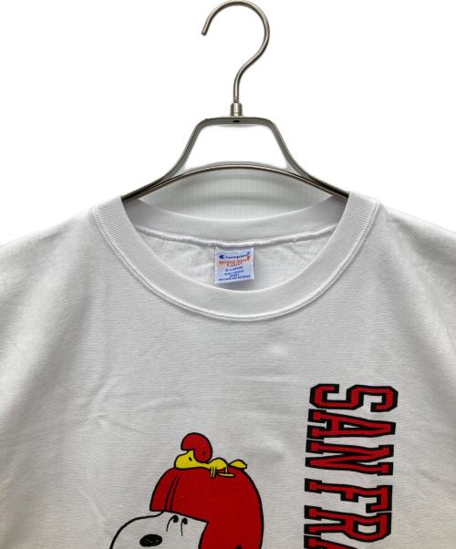 Champion（チャンピオン）Champion (チャンピオン) ショートスリーブTシャツ ホワイト サイズ:XLの古着・服飾アイテム