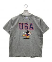 Champion（チャンピオン）の古着「ショートスリーブTシャツ」｜グレー