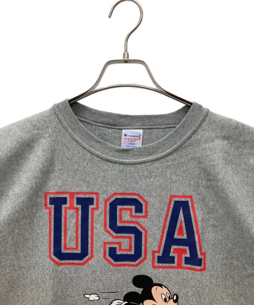 Champion（チャンピオン）Champion (チャンピオン) ショートスリーブTシャツ グレー サイズ:Lの古着・服飾アイテム