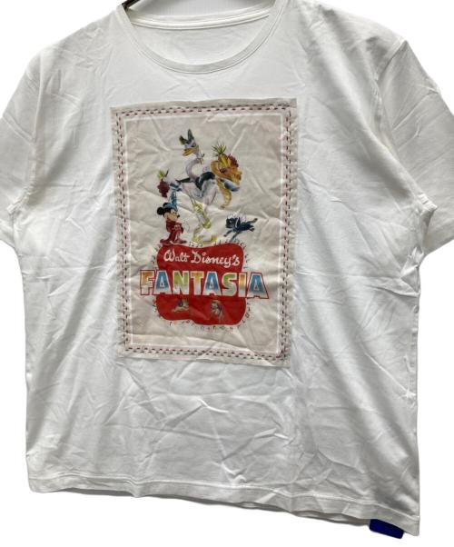 Porter Classic（ポータークラシック）Porter Classic (ポータークラシック) DISNEY (ディズニー) BANDANA T-SHIRT ホワイト サイズ:XLの古着・服飾アイテム