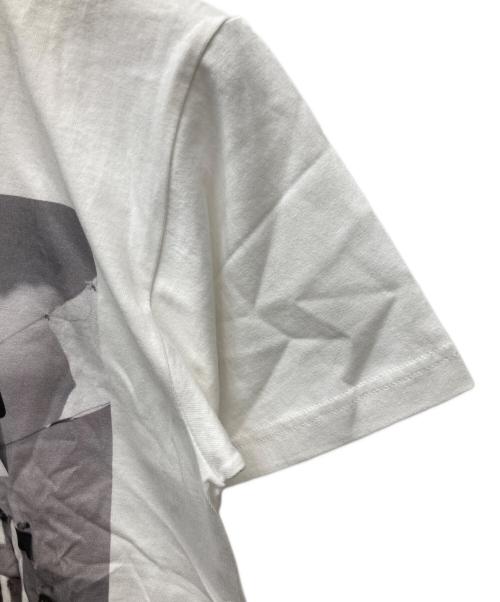 biotope（ビオトープ）biotope (ビオトープ) Bruce Weber (ブルース・ウェバー) 半袖カットソー ホワイト サイズ:Lの古着・服飾アイテム