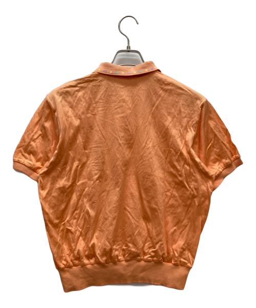 BALENCIAGA（バレンシアガ）BALENCIAGA (バレンシアガ) 半袖ポロシャツ オレンジ サイズ:Lの古着・服飾アイテム