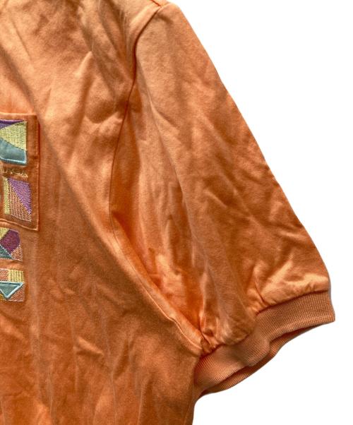 BALENCIAGA（バレンシアガ）BALENCIAGA (バレンシアガ) 半袖ポロシャツ オレンジ サイズ:Lの古着・服飾アイテム