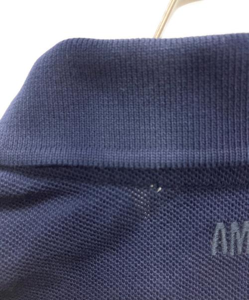 ami（アミ）ami (アミ) ポロシャツ ネイビー サイズ:XSの古着・服飾アイテム