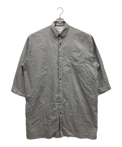 GALERIE VIE（ギャルリーヴィー）GALERIE VIE (ギャルリーヴィー) シルクコットンワンピース グレー サイズ:36の古着・服飾アイテム