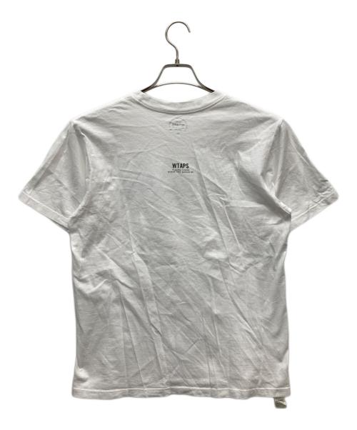 WTAPS（ダブルタップス）WTAPS (ダブルタップス) プリントTシャツ ホワイト サイズ:2の古着・服飾アイテム