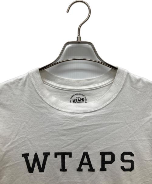 WTAPS（ダブルタップス）WTAPS (ダブルタップス) プリントTシャツ ホワイト サイズ:2の古着・服飾アイテム