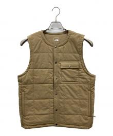 THE NORTH FACE（ザ ノース フェイス）の古着「キルティングベスト」｜ベージュ