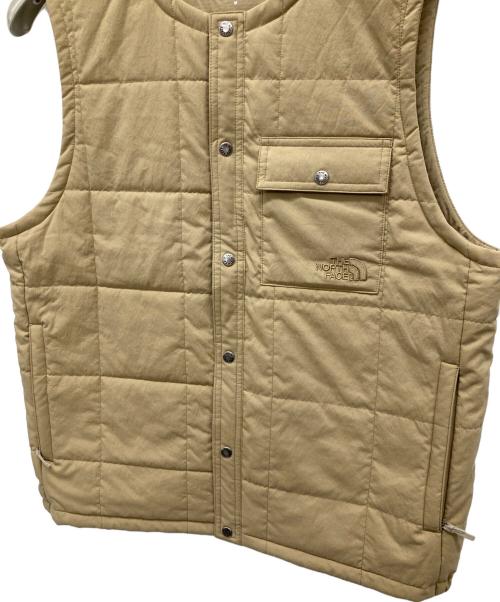 THE NORTH FACE（ザ ノース フェイス）THE NORTH FACE (ザ ノース フェイス) キルティングベスト ベージュ サイズ:Mの古着・服飾アイテム