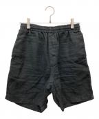 Ron Hermanロンハーマン）の古着「リネンハーフパンツ」｜ブラック