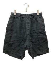 Ron Herman（ロンハーマン）の古着「リネンハーフパンツ」｜ブラック