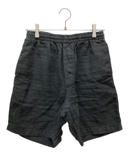 Ron Herman（ロンハーマン）Ron Herman (ロンハーマン) リネンハーフパンツ ブラック サイズ:Sの古着・服飾アイテム