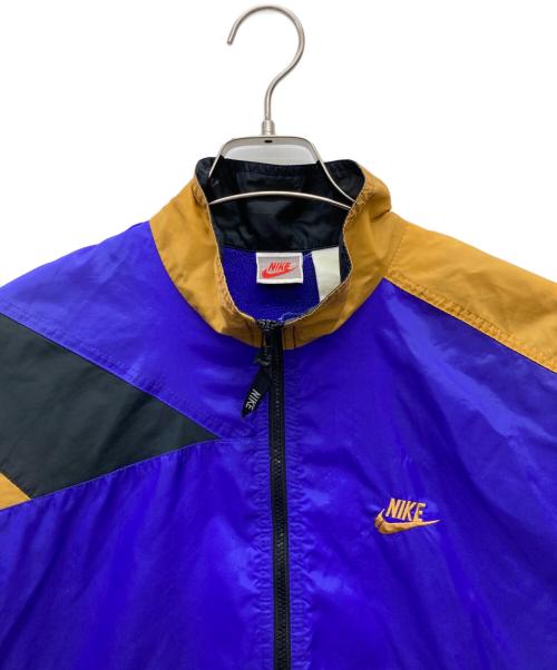 NIKE（ナイキ）NIKE (ナイキ) ハーフジップジャケット ブラック×パープル×マスタード サイズ:不明の古着・服飾アイテム