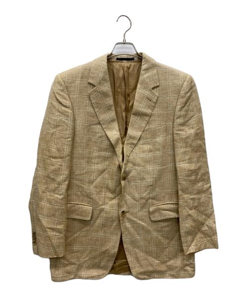 BURBERRY LONDON（バーバリーロンドン）BURBERRY LONDON (バーバリーロンドン) テーラードジャケット ベージュ サイズ:48の古着・服飾アイテム