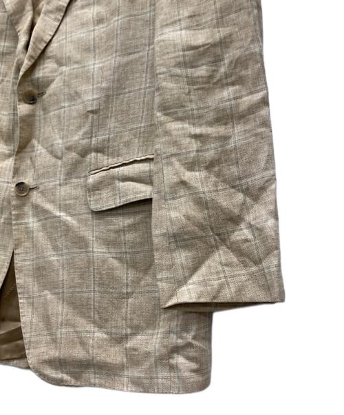BURBERRY LONDON（バーバリーロンドン）BURBERRY LONDON (バーバリーロンドン) テーラードジャケット ベージュ サイズ:48の古着・服飾アイテム