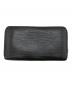 LOUIS VUITTON (ルイ ヴィトン) 長財布 ブラック：15000円
