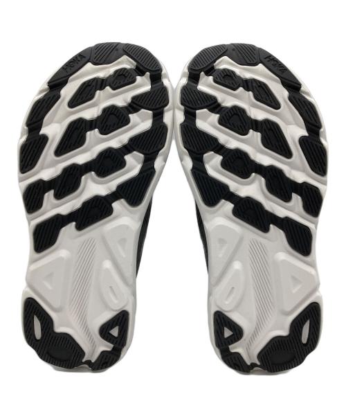 HOKAONEONE（ホカオネオネ）HOKAONEONE (ホカオネオネ) ローカットスニーカー ブラック×ホワイト サイズ:26.5の古着・服飾アイテム