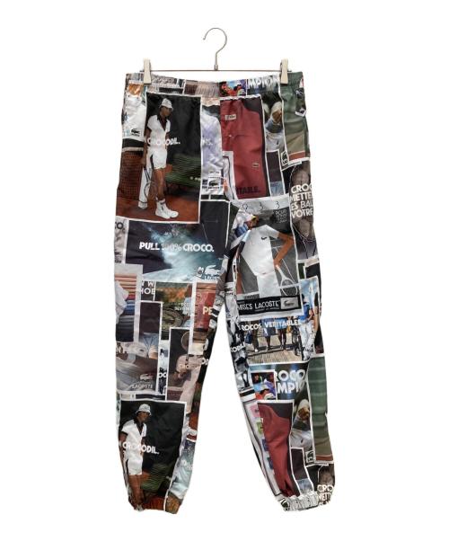 LACOSTE（ラコステ）LACOSTE (ラコステ) 総柄転写セットアップ マルチカラー サイズ:トップスS　パンツMの古着・服飾アイテム