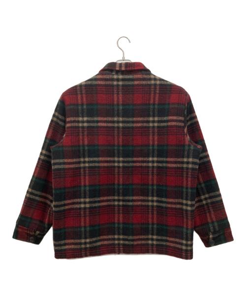 WOOLRICH（ウールリッチ）WOOLRICH (ウールリッチ) ジップジャケット レッド サイズ:Lの古着・服飾アイテム