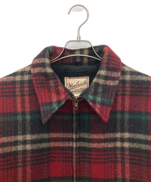 WOOLRICH（ウールリッチ）WOOLRICH (ウールリッチ) ジップジャケット レッド サイズ:Lの古着・服飾アイテム