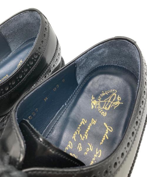 Jalan Sriwijaya（ジャランスリウァヤ）Jalan Sriwijaya (ジャランスリウァヤ) BEAUTY&YOUTH (ビューティーアンドユース) ウィングチップシューズ ブラック サイズ:Mの古着・服飾アイテム