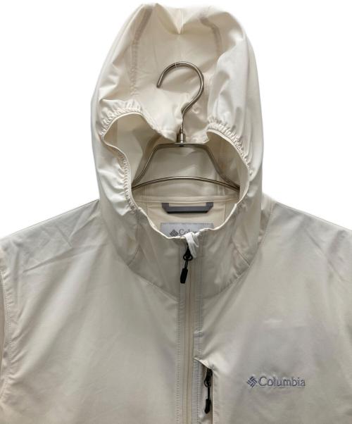 Columbia（コロンビア）Columbia (コロンビア) ウィメンズライトキャニオンソフトシェルジャケット ベージュ サイズ:Mの古着・服飾アイテム